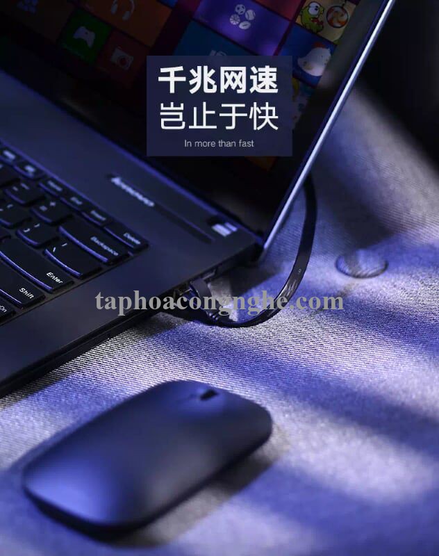 Ugreen 50183 0.5M màu Đen Cáp mạng LAN cat6 UTP dây dẹp NW101 30050183